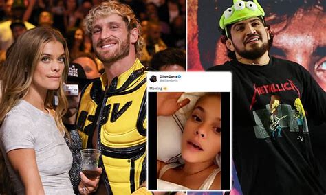 Logan Pauls Fiancée Nina Agdal Granted Restraining Order。